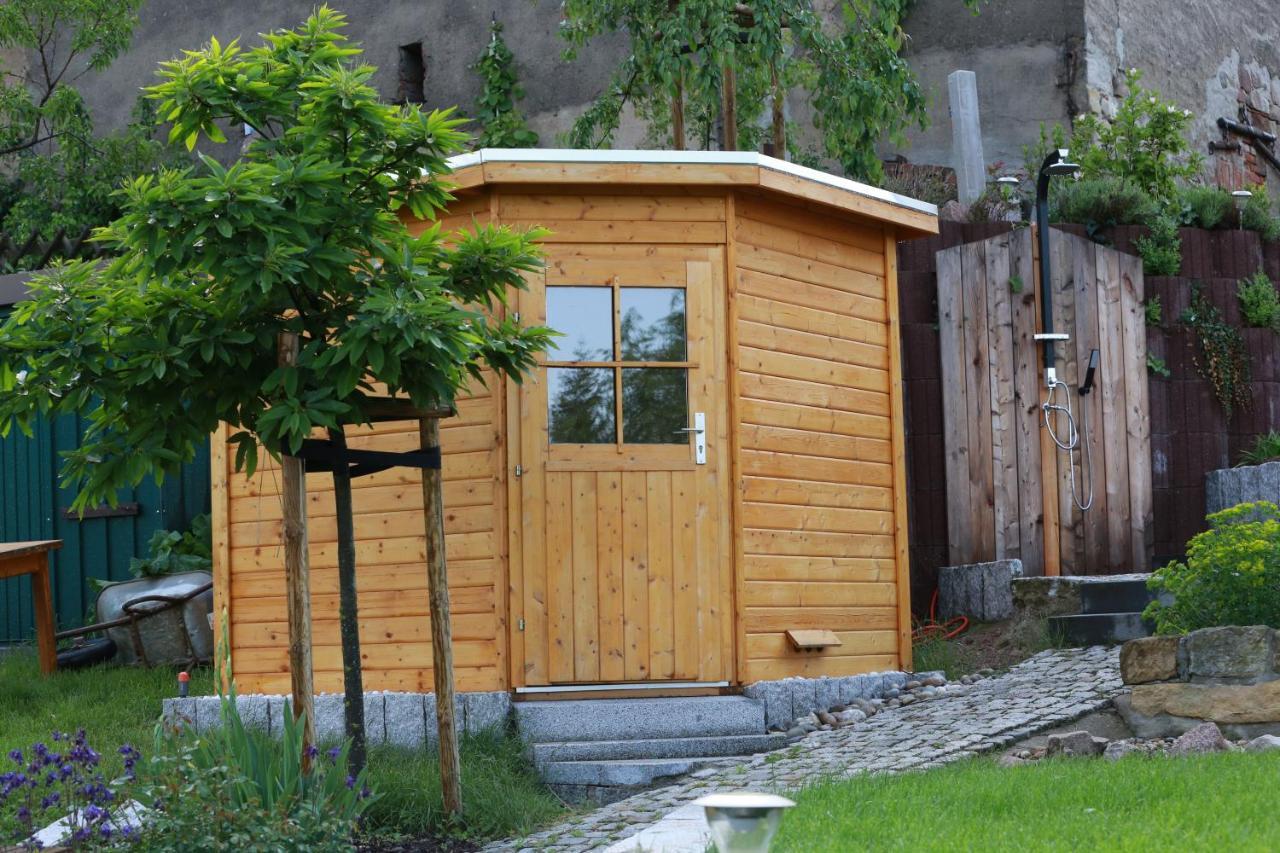 Ferienhof Graefe - 3-Seiten Hof Mit Grossem Garten, Pool & Sauna Мейсен Экстерьер фото
